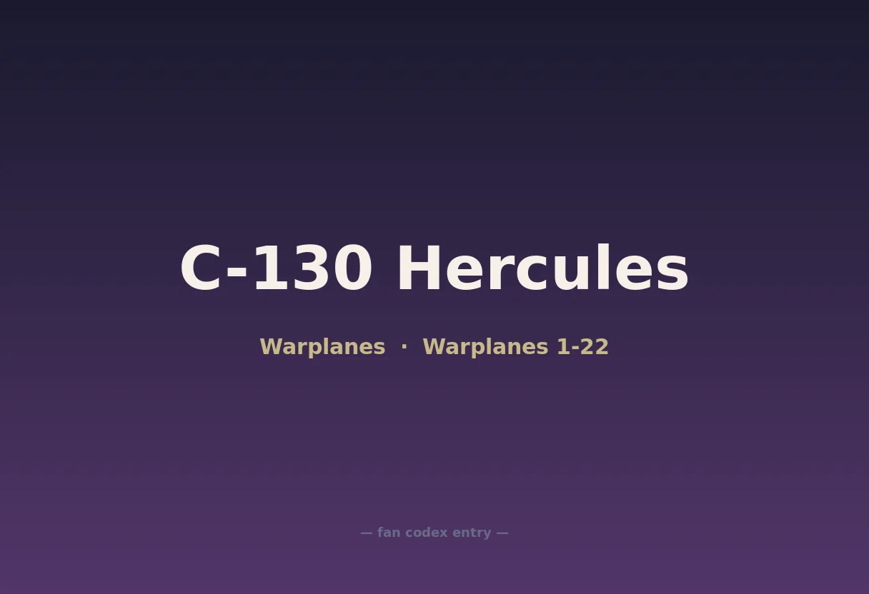 C-130 Hercules