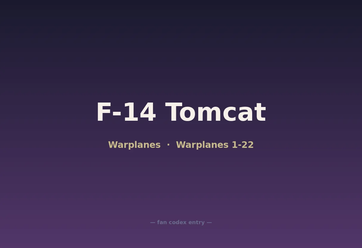 F-14 Tomcat