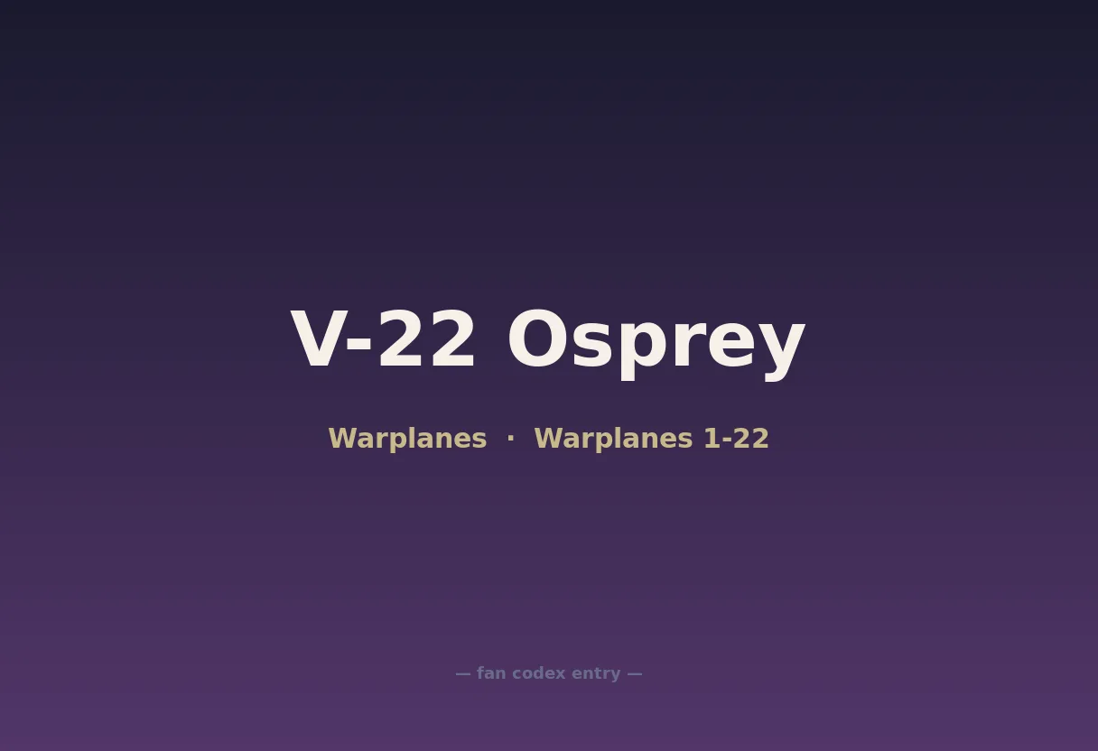 V-22 Osprey